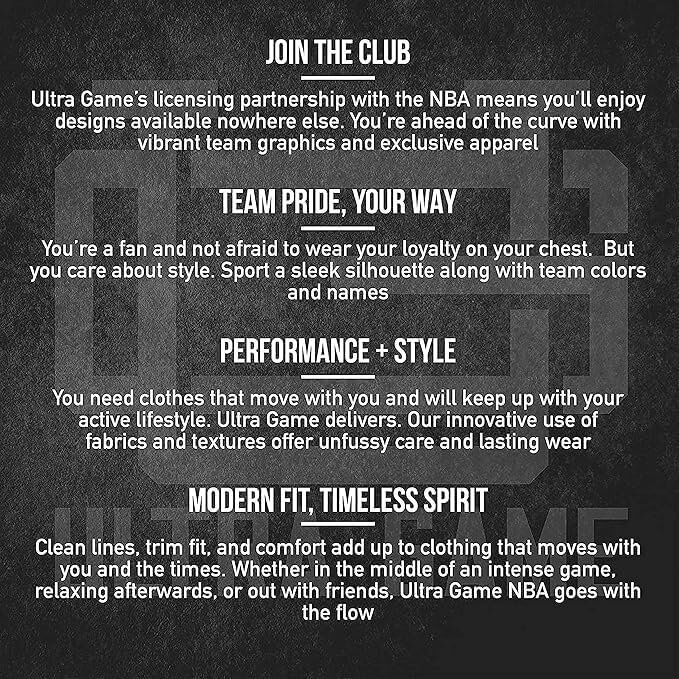 Ultra Game NBA Men's Mesh Button Down Baseball T-Shirt - All Teams 5 Ultra Game NBA Men's Mesh Button Down Baseball T-Shirt - All Teams - Image 5