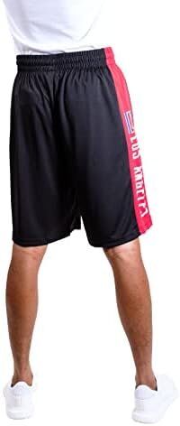 Ultra Game NBA Los Angeles Clippers Soft Workout Basketball Training Shorts 2 Ultra Game NBA Los Angeles Clippers Soft Workout Basketball Training Shorts - Image 2