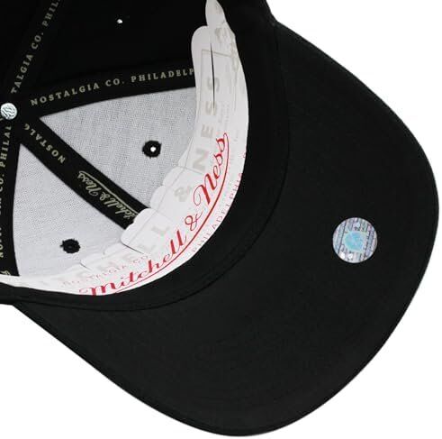 Mitchell & Ness MLS Inter Miami CF Precurved Low Profile Snapback Hat 4 Mitchell & Ness MLS Inter Miami CF Precurved Low Profile Snapback Hat - Image 4