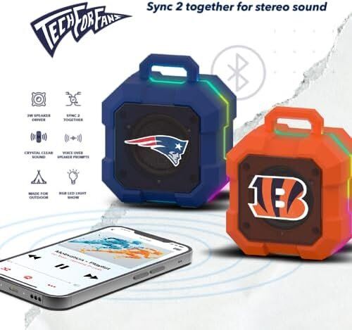 SOAR NHL Winnipeg Jets ShockBox LED Wireless Bluetooth Speaker 4 SOAR NHL Winnipeg Jets ShockBox LED Wireless Bluetooth Speaker - Image 4