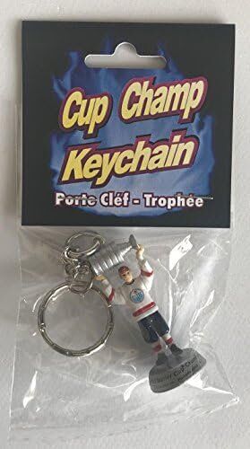Edmonton Oilers 1990 Stanley Cup Champions 2" Figure Keychain in Package 2 Edmonton Oilers 1990 Stanley Cup Champions 2" Figure Keychain in Package - Image 2
