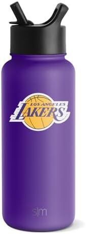 Simple Modern NBA Water Bottle with Straw Lid | 32oz Thermos - All Teams 2 Simple Modern NBA Water Bottle with Straw Lid | 32oz Thermos - All Teams - Image 2