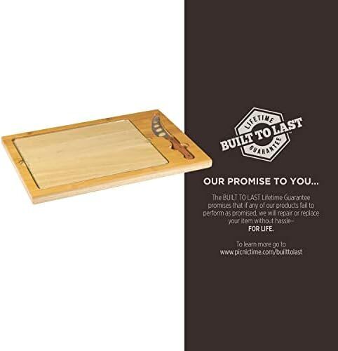PICNIC TIME NHL Edmonton Oilers Icon Glass Top Cutting Board and Knife Set 8 PICNIC TIME NHL Edmonton Oilers Icon Glass Top Cutting Board and Knife Set - Image 8