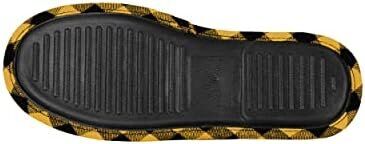 FOCO Men's NFL Los Angeles Chargers Sherpa Lined Buffalo Check Memory Foam Slippers 5 FOCO Men's NFL Los Angeles Chargers Sherpa Lined Buffalo Check Memory Foam Slippers - Image 5