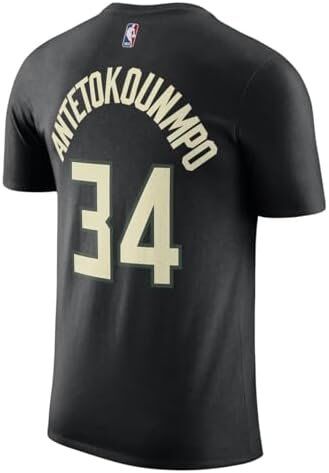 Giannis Antetkounmpo NBA Milwaukee Bucks Youth 8-20 Statement Edition Performance Jersey T-Shirt 3 Giannis Antetkounmpo NBA Milwaukee Bucks Youth 8-20 Statement Edition Performance Jersey T-Shirt - Image 3