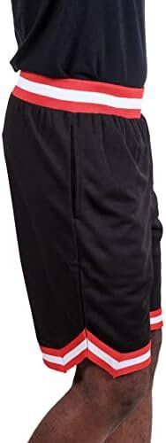 Ultra Game NBA Houston Rockets Active Knit Basketball Training Shorts 2 Ultra Game NBA Houston Rockets Active Knit Basketball Training Shorts - Image 2