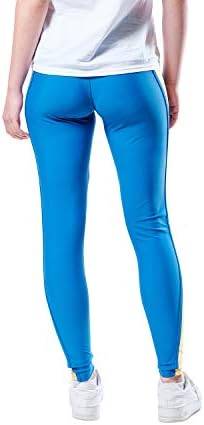 Ultra Game NFL Los Angeles Chargers Women's Lightweight Active Leggings 2 Ultra Game NFL Los Angeles Chargers Women's Lightweight Active Leggings - Image 2