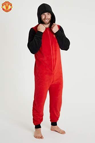 Manchester United F.C. Mens Pajamas Fleece 3 Manchester United F.C. Mens Pajamas Fleece - Image 3