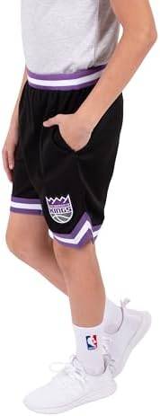 Ultra game nba sacramento kings youth active knit basketball training shorts - sports store history