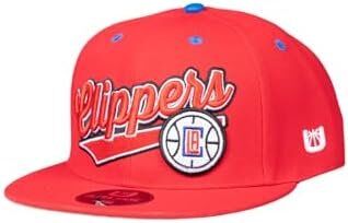 Ultra Game Los Angeles Clippers Snap Back 3D Embroidered Baseball Hat 1 Ultra Game Adults Snap Back 3D Embroidered Team Logo Baseball Cap Hat