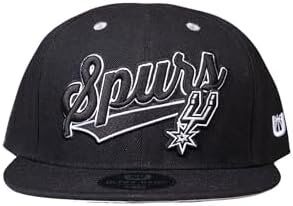 Ultra Game NBA San Antonio Spurs Boys 8-20 Snap Back 3D Embroidered Team Logo Hat 2 Ultra Game NBA San Antonio Spurs Boys 8-20 Snap Back 3D Embroidered Team Logo Hat - Image 2