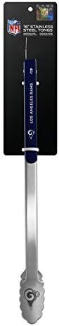 NFL Los Angeles Chargers Stainless Steel Kitchen Tongs - Rust Resistant BBQ Grilling Tongs 3 NFL Los Angeles Chargers Stainless Steel Kitchen Tongs - Rust Resistant BBQ Grilling Tongs - Image 3