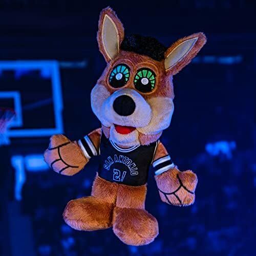 Bleacher Creatures San Antonio Spurs Coyote Mascot 8" Kuricha Sitting Plush 2 Bleacher Creatures San Antonio Spurs Coyote Mascot 8" Kuricha Sitting Plush - Image 2