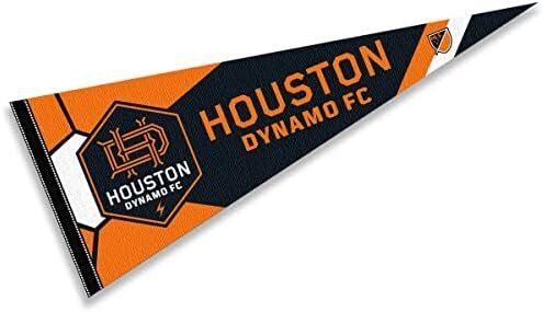 WinCraft MLS Houston Dynamo FC Pennant Flag Banner 1 WinCraft Houston Dynamo Pennant Flag Banner