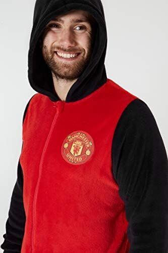Manchester United F.C. Mens Pajamas Fleece 4 Manchester United F.C. Mens Pajamas Fleece - Image 4