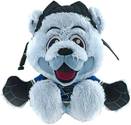 Bleacher Creatures MLB St. Louis Blues Louie 8" Kuricha Mascot Sitting Plush 1 Bleacher Creatures St. Louis Blues Louie 8" Kuricha Mascot Sitting Plush - Soft Chibi Inspired Mascot
