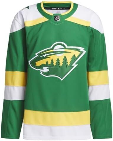 adidas Minnesota Wild Primegreen Mens Third Authentic Jersey 1 adidas Minnesota Wild Primegreen Mens Third Authentic Jersey