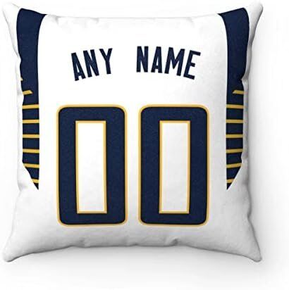 NBA Indiana Pacers Pillow 2 Packs Throw Pillow Customized Select Any Name & Number 5 NBA Indiana Pacers Pillow 2 Packs Throw Pillow Customized Select Any Name & Number - Image 5