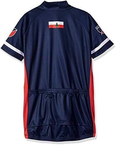 MLS New England Revolution Women's Primary Short Sleeve Cycling Jersey 2 MLS New England Revolution Women's Primary Short Sleeve Cycling Jersey - Image 2