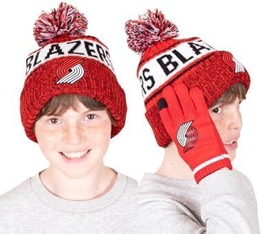 Ultra Game NBA Portland Trailblazers Soft Winter Beanie 4 Ultra Game NBA Portland Trailblazers Soft Winter Beanie - Image 4
