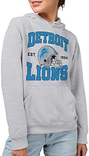Junk Food Clothing NFL Detroit Lions Team Helmet Pullover Hoodie 2 Junk Food Clothing NFL Detroit Lions Team Helmet Pullover Hoodie - Image 2