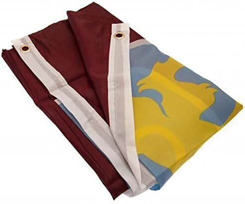 Aston Villa FC 5 x 3 Crest Flag - Authentic EPL 2 Aston Villa FC 5 x 3 Crest Flag - Authentic EPL - Image 2