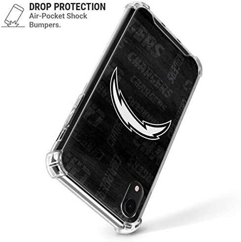 Skinit NFL Los Angeles Chargers Clear Phone Case Compatible iPhone XR 3 Skinit NFL Los Angeles Chargers Clear Phone Case Compatible iPhone XR - Image 3