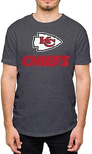 Hybrid Sports NFL - Core Logo - Officially Licensed Adult Short Sleeve Fan Tee for Men and Women