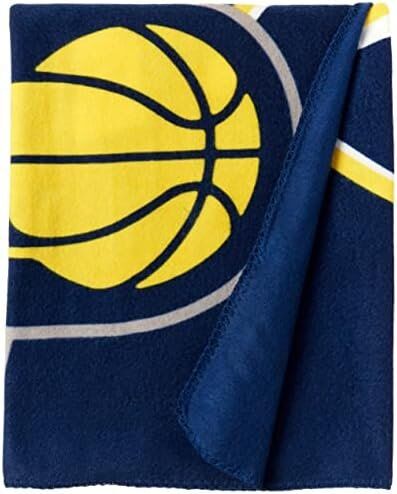 Northwest NBA Indiana Pacers Fleece Throw Blanket 2 Northwest NBA Indiana Pacers Fleece Throw Blanket - Image 2