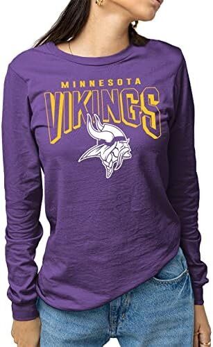 Junk Food Clothing NFL Minnesota Vikings - Long Sleeve Fan Shirt for Men and Women 2 Junk Food Clothing NFL Minnesota Vikings - Long Sleeve Fan Shirt for Men and Women - Image 2