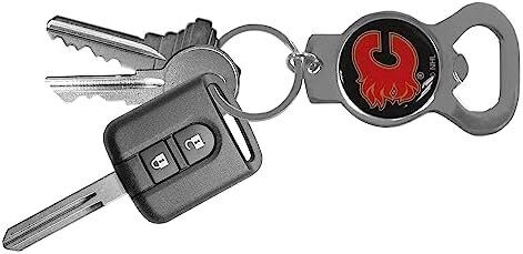Siskiyou Sports NHL Calgary Flames Bottle Opener Key Chain 3 Siskiyou Sports NHL Calgary Flames Bottle Opener Key Chain - Image 3