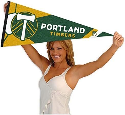 MLS Portland Timbers Pennant Flag Banner 4 MLS Portland Timbers Pennant Flag Banner - Image 4