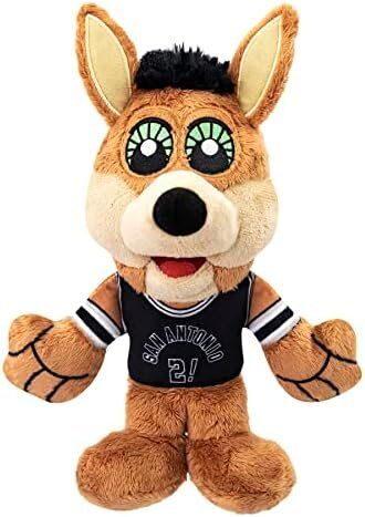 Bleacher Creatures San Antonio Spurs Coyote Mascot 8" Kuricha Sitting Plush 4 Bleacher Creatures San Antonio Spurs Coyote Mascot 8" Kuricha Sitting Plush - Image 4