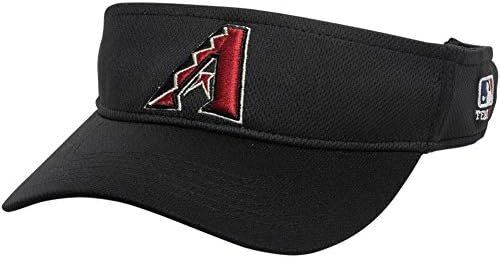 MLB Official Replica Baseball Visor Various Team Hat Adjustable MLB Licensed , Arizona Diamondbacks - Home