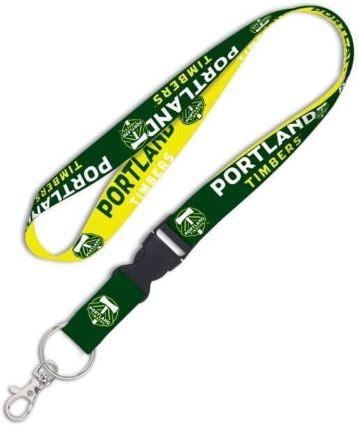 Wincraft MLS Portland Timbers Lanyard with Detachable Buckle 1 Wincraft Soccer Lanyard with Detachable Buckle