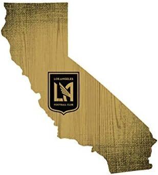 MLS Los Angeles FC Color Logo State Sign 1 MLS Los Angeles FC Unisex Los Angeles FC Team Color Logo State Sign, Team Color, One Size