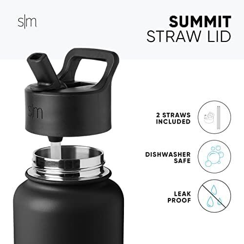 Simple Modern NBA Water Bottle with Straw Lid | 32oz Thermos - All Teams 3 Simple Modern NBA Water Bottle with Straw Lid | 32oz Thermos - All Teams - Image 3
