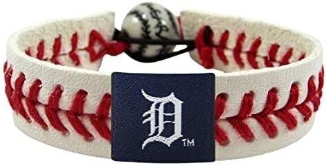 MLB Detroit Tigers Classic Baseball Bracelet 1 MLB Detroit Tigers Classic Baseball Bracelet