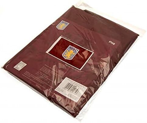 Aston Villa FC 5 x 3 Crest Flag - Authentic EPL 3 Aston Villa FC 5 x 3 Crest Flag - Authentic EPL - Image 3