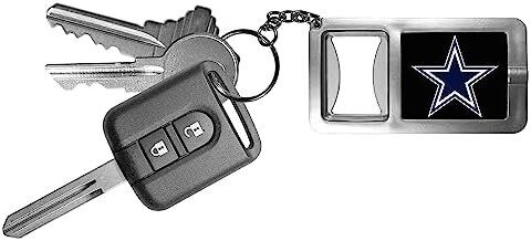 Siskiyou Sports NFL Dallas Cowboys Flashlight Key Chain With Bottle Opener 3 Siskiyou Sports NFL Dallas Cowboys Flashlight Key Chain With Bottle Opener - Image 3