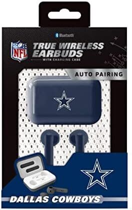 SOAR NFL Dallas Cowboys True Wireless Earbuds 3 SOAR NFL Dallas Cowboys True Wireless Earbuds - Image 3