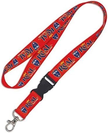 Wincraft MLS Real Salt Lake Lanyard with Detachable Buckle 1 Wincraft Soccer Lanyard with Detachable Buckle