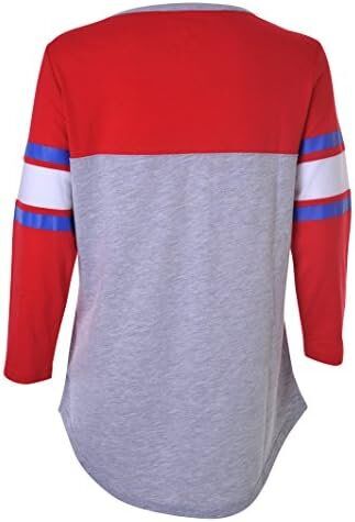 Ultra Game NBA Los Angeles Clippers Women's T Raglan Baseball 3/4 Long Sleeve Tee Shirt 2 Ultra Game NBA Los Angeles Clippers Women's T Raglan Baseball 3/4 Long Sleeve Tee Shirt - Image 2