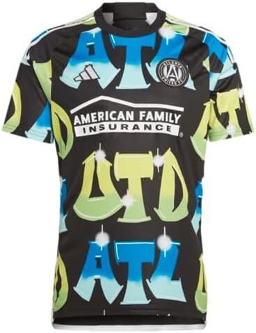 adidas Men's Soccer Atlanta United 2023 Third Jersey - A Dirty South-Inspired Jersey Made with Recycled Materials
