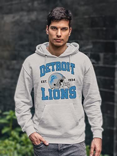 Junk Food Clothing NFL Detroit Lions Team Helmet Pullover Hoodie 4 Junk Food Clothing NFL Detroit Lions Team Helmet Pullover Hoodie - Image 4