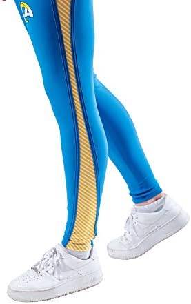 Ultra Game NFL Los Angeles Chargers Women's Lightweight Active Leggings 3 Ultra Game NFL Los Angeles Chargers Women's Lightweight Active Leggings - Image 3