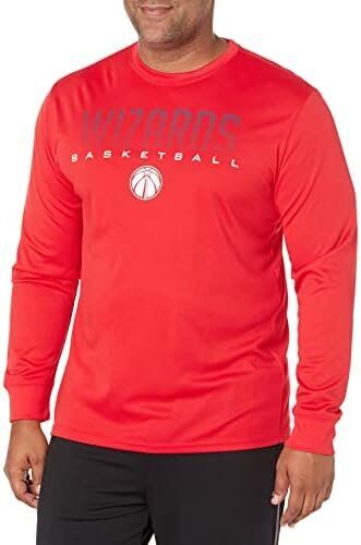 Ultra Game NBA Men's Super Soft Game Day Long Sleeve T-Shirt