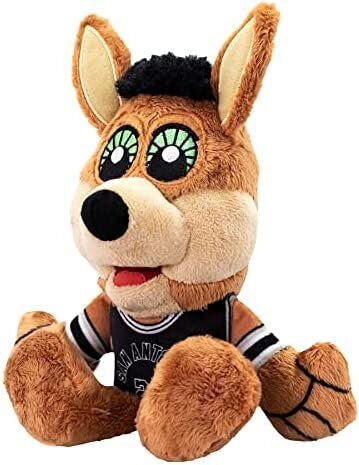 Bleacher Creatures San Antonio Spurs Coyote Mascot 8" Kuricha Sitting Plush 3 Bleacher Creatures San Antonio Spurs Coyote Mascot 8" Kuricha Sitting Plush - Image 3
