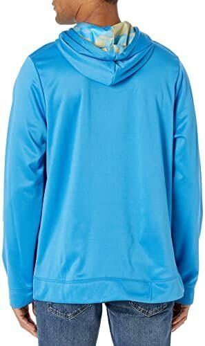 Zubaz NFL Los Angeles Chargers Men's Color Hoodie with Team Camo Liner 2 Zubaz NFL Los Angeles Chargers Men's Color Hoodie with Team Camo Liner - Image 2