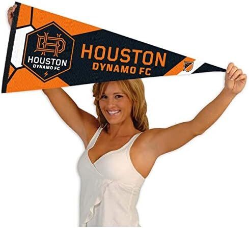 WinCraft MLS Houston Dynamo FC Pennant Flag Banner 4 WinCraft MLS Houston Dynamo FC Pennant Flag Banner - Image 4